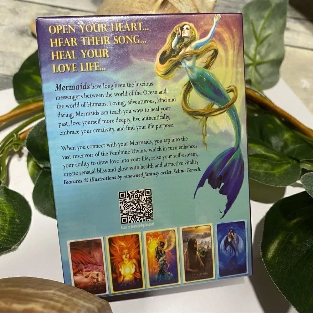 Oracle Of The Mermaids Card Deck By Lucy Cavendish - Picture 3 of 3